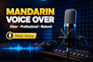 record professional mandarin chinese voice over