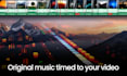 create original music timed to your promo video or presentation