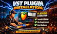 install and setup vst plugins for fl studio