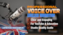 record professional english voice over narration