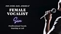 be your female singer or female vocalist