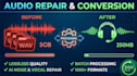 professionally remove background noise and isolate vocals