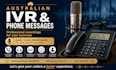 record an australian male IVR voice over