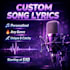 write lyrics for you music