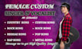 be your female pop singer edm singer female vocalist reggae singer rnb singer