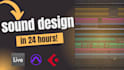 design, and produce your sound in 24 hours