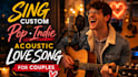 write sing custom pop indie acoustic love song for couples