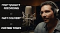 record a professional spanish voice over