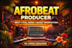 produce a professional afrobeat song or beat
