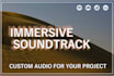 make ambient, drone, cinematic music track for your project