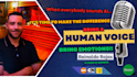 make an amazin human voice over