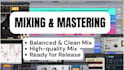 do mixing and mastering for your songs or edm mixes