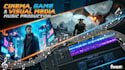 compose cinematic music for visual media