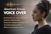 record a professional, authentic american female voice over