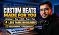 produce custom hip hop trap beats for your songs