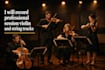 record professional session violin, viola cello string tracks