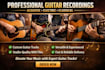 record pro electric and classical guitar for your song