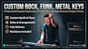 record  rock, funk, metal keyboard tracks for your songs