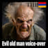 record a creepy old man voice over