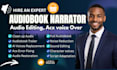 narrate audiobook, audio editing, voiceover, audio cleanup, acx audio book