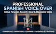 do a professional spanish voice over