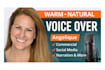 a clear professional american voice over