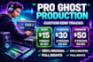 your professional ghost producer for edm tracks