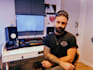 program drums with analogue drum machines and samplers