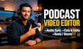 edit your video podcast, zoom meeting video, or interview