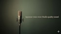 record professional japanese voice over in studio quality