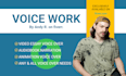 record a voice over for you