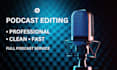 edit, produce and launch your professional podcast