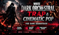 write dark orchestral trap and cinematic pop for game soundtrack