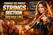 compose the perfect strings section using violin and viola