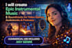 create custom instrumental music for games, podcasts, and audiobooks