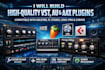 build vst, au, aax plugins compatible with ableton, fl studio, logic pro, cubase