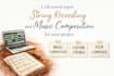 record expert string recording and music composition for your project