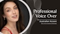 record a natural, professional australian voice over