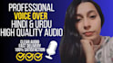 record professional hindi and urdu voice over