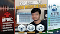 do professional audio mixing, mastering, and noise reduction