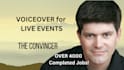 do voiceover for your live audience event