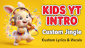 create a catchy kids youtube channel intro jingle