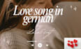 write a romantic german love song for you