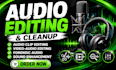do forensic audio editing noise reduction forensic audio cleanup repair engineer