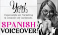 record a professional spanish female voice over