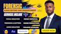 do forensic audio editing, cleanup, enhance, repair, noise reduction, transcribe