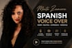 record a neutral spanish voice over