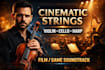 record and transcribe cello viola string quartet for full orchestra perfomance