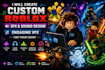 create custom roblox sfx, sound design, and engaging vfx for your game