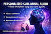 create a custom subliminal audio with your name